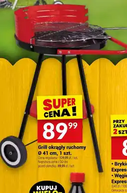 Twój Market Grill okrągły ruchomy oferta
