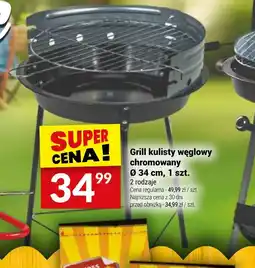 Twój Market Grill kulisty węglowy chromowany oferta