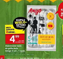 Twój Market Aluminiowe tacki do grilla duże Amigo oferta