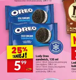 Twój Market Lody Oreo sandwich oferta