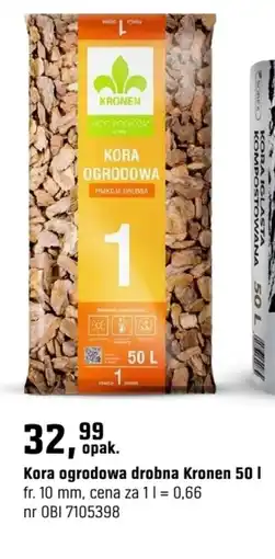 OBI Kora ogrodowa drobna Kronen oferta