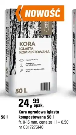 OBI Kora ogrodowa iglasta kompostowana oferta