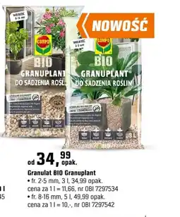 OBI Granulat BIO Granuplant oferta