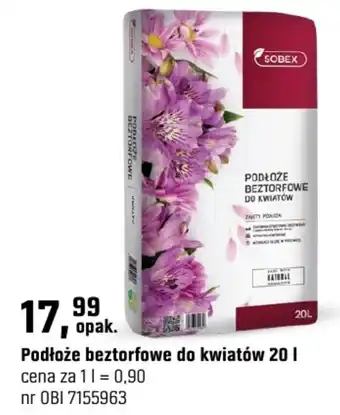 OBI Podłoże beztorfowe do kwiatów oferta