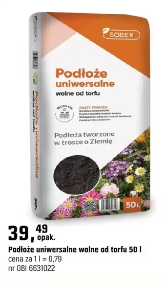 OBI Podłoże uniwersalne wolne od torfu oferta