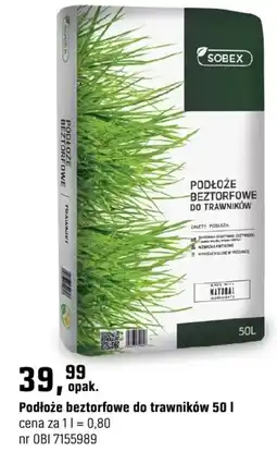OBI Podłoże beztorfowe do trawników oferta
