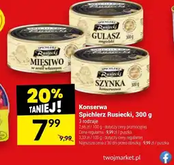 Twój Market Konserwa Spichlerz Rusiecki oferta