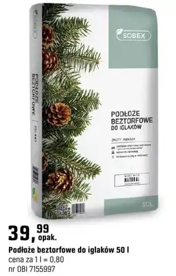 OBI Podłoże beztorfowe do iglaków oferta