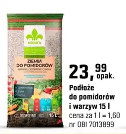 OBI Podłoże do pomidorów i warzyw oferta