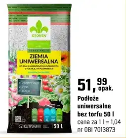 OBI Podłoże uniwersalne bez torfu oferta