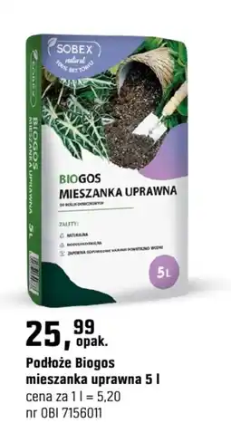 OBI Podłoże Biogos mieszanka uprawna oferta