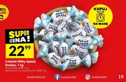 Twój Market Cukierki Milky Splash Roshen oferta