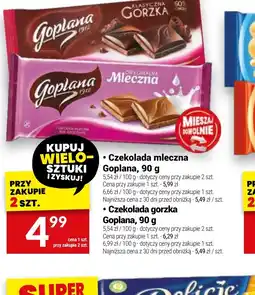 Twój Market Czekolada Goplana oferta