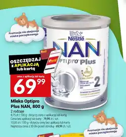 Twój Market Mleko Optipro Plus NAN oferta
