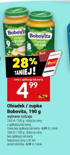 Twój Market Obiadek / zupka Bobovita oferta