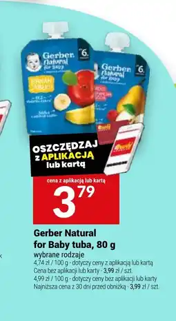 Twój Market Gerber Natural for Baby tuba oferta