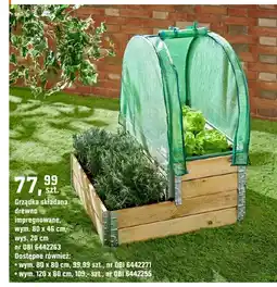 OBI Grządka składana drewno impregnowane oferta
