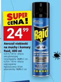 Twój Market Aerozol niebieski na muchy i komary Raid oferta