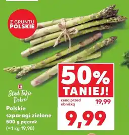 Kaufland Polskie szparagi zielone oferta
