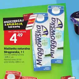 Twój Market Maślanka naturalna Mrągowska oferta