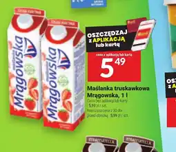 Twój Market Maślanka truskawkowa Mrągowska oferta