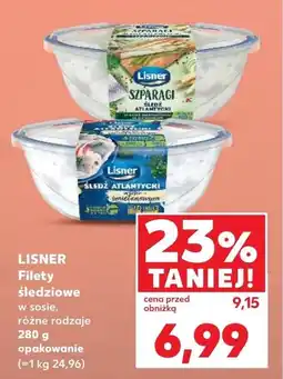 Kaufland LISNER Filety śledziowe oferta