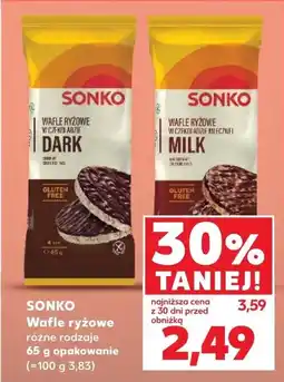 Kaufland SONKO Wafle ryżowe oferta