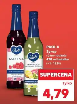 Kaufland PAOLA Syrop oferta