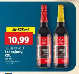 Lidl Sos sojowy jasny House of asia oferta
