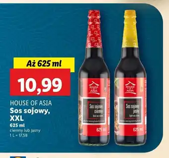 Lidl Sos sojowy jasny House of asia oferta