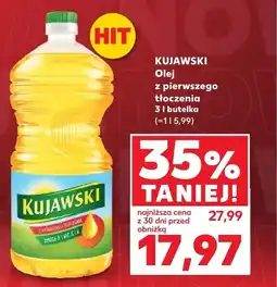 Kaufland KUJAWSKI Olej z pierwszego tłoczenia oferta