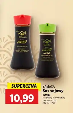 Lidl Sos sojowy japoński Yamasa oferta