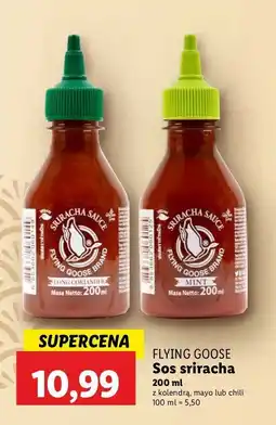 Lidl Sos z kolendrą Flying goose oferta
