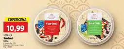Lidl Surimi z papryczką chili Vitasia japan oferta