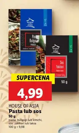 Lidl Pasta bulgogi House of asia oferta