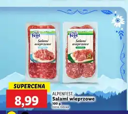 Lidl Salami austriackie Alpen fest oferta