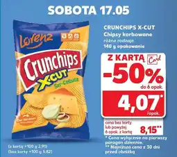 Kaufland CRUNCHIPS X-CUT Chipsy karbowane oferta