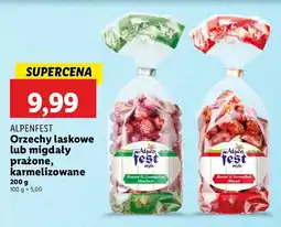 Lidl Orzechy laskowe karmelizowane Alpen fest oferta