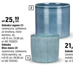 OBI Osłonka Lagoon (1) / Osłonka Blue Jeans (2) oferta