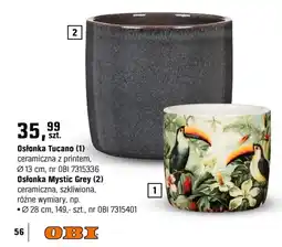 OBI Osłonka Tucano (1) / Osłonka Mystic Grey (2) oferta