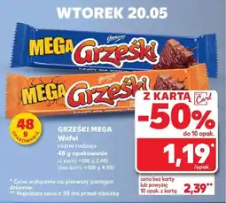 Kaufland GRZEŚKI MEGA Wafel oferta