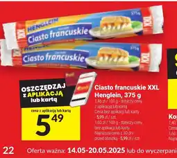 Twój Market Ciasto francuskie XXL Henglein oferta