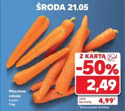 Kaufland Marchew młoda oferta