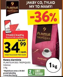 Intermarche Kawa ziarnista Planteur des Tropiques Intense 1kg oferta
