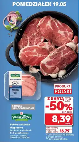 Kaufland Polska karkówka wieprzowa oferta
