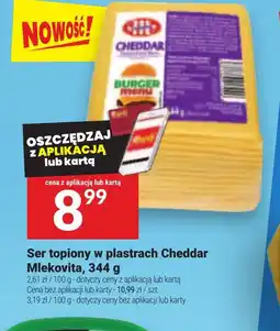 Twój Market Ser topiony w plastrach Cheddar Mlekovita oferta