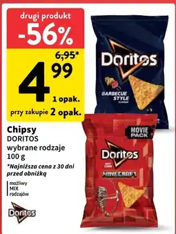 Intermarche Chipsy Doritos 100g oferta
