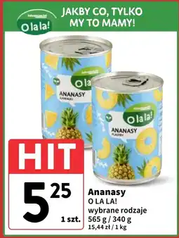 Intermarche Ananas O La La! 565g/340g oferta