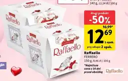 Intermarche Czekoladki Raffaello 150g FERRERO oferta