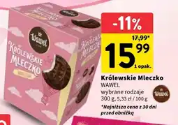 Intermarche Czekoladki Królewskie Mleczko 300g WAWEL oferta